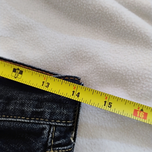 Classic Men's Straight Jeans in Deep Blue - Picture 10 of 12